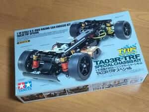 新品・未組立　1/10 タミヤ　RC TA03R-TRF　スペシャル　シャーシキット　１台　TAMIYA　4 WD　レーシングカー　送料込