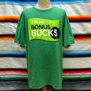 JCPenney BONUS BUCKS Tシャツ 検索:古着 アメカジ ストアブランド