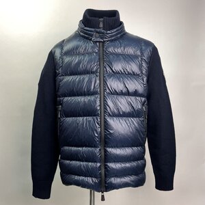 Moncler Grenoble モンクレールグルノーブル　メンズコレクション パディング入りジップアップカーディガン XXLサイズ