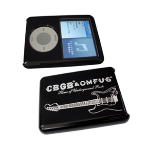 第3世代 iPod nano CBGB＆OMFUG ハードケース BK/SL 新品・未使用