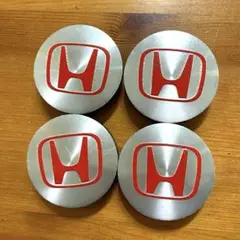 ホンダ HONDA ホイールキャップ　ホイールカバー 赤 銀 56㎜ 4個