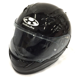 カブト KAMUI-3 Lサイズ フルフェイスヘルメット ブラック メンズ 保存袋付き KABUTO QR063-396