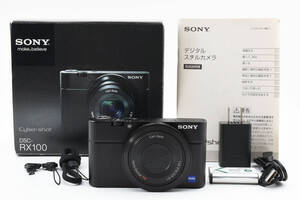 ★極上美品★ソニー SONY Cyber-shot DSC-RX100 デジタルカメラ ブラック★　RR5805＃379