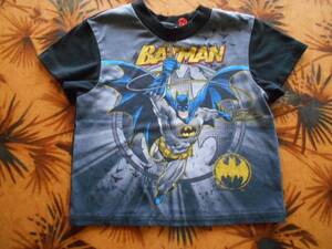 Tシャツ no.79 BATMAN, 黒, 子供米軍基地から出たもの中心