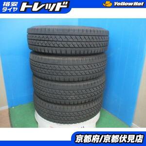 4本 2020年製 中古 スタッドレス タイヤ ブリヂストン ブリザック BLIZZAK VL1 195/80R15 107/105L LT ハイエース キャラバンなどに