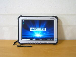 ◆TOUGHPAD タフパッド ◆FZ-G1W3001VJ ◆Core i5/7300U SSD128GB 4GB タッチ 無線 LTE Win10Pro 5990H