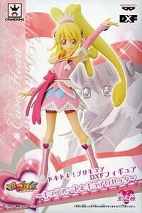 中古フィギュア キュアハート 「ドキドキ!プリキュア」 DXFフィギュア～キュアハート＆キュアロゼッタ～