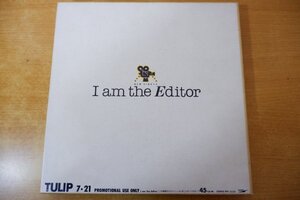 I6-001＜10inch/プロモ/美盤＞チューリップ / I am the Editor