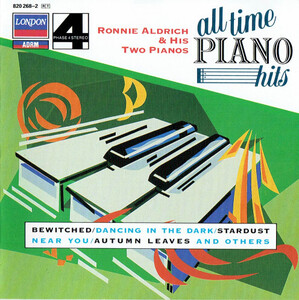 蘭CD Ronnie Aldrich & His Two Pianos All Time Piano Hits 8202682 London Records /00110