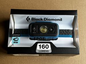 ★★新品 ブラックダイヤモンド スポットライト 160 ルーメン ヘッドライト SPOT IPX８ 防水 Black Diamond 登山 トレラン LED ブルー AZUL