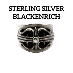 【圧倒的存在感】 BLACKENLICH SILVER 925 リング 21号