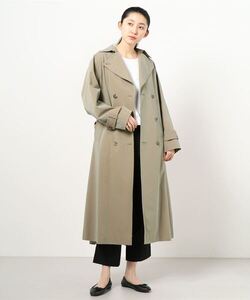 「H　BEAUTY&YOUTH UNITED ARROWS」 トレンチコート SMALL オリーブ レディース