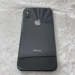 ジャンク品 液晶iFace問題有り iPhone XS スペースグレー