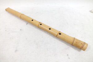 □ 都山流 和楽器 尺八 中古 現状品 241106A4646