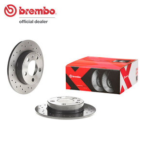 brembo ブレンボ エクストラブレーキローター リア用 フォルクスワーゲン ゴルフワゴン 1JAGH 1JAVU 1JBFQ H12～H18 E 1.6L