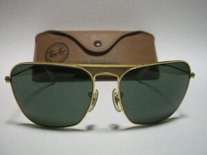 1円～RayBan（レイバン）B&L（ボシュロム製）CARAVAN キャラバン USA製 58□16 ビンテージサングラス