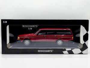 ★☆希少　MINICHAMPS ミニチャンプス ボルボ 240 GL Break 1986 1/18 レッド VOLVO 600台限定? 人気色☆★