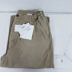 未使用 国内正規 visvim ビズビム 24SS CARROL CHINO PANTS DMGD キャロルチノパンツ レーシングパンツ USED加工 0124105008009 BEIGE 2