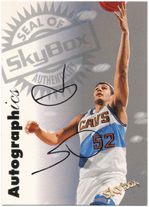 ☆ Vitaly Potapenko NBA 1997-98 Skybox Autographics Signature Auto 直筆サイン オート ヴィタリー・ポタペンコ