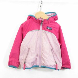 patagonia ベビー リバーシブル フリース×ナイロン ジャケット/パタゴニア 0105