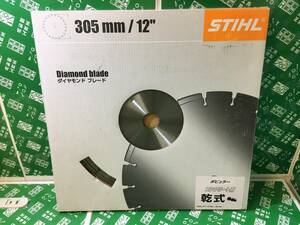 【新品・未使用品】スチールダイヤモンドブレード 305mm 12インチ 乾式 ポピュラー コンクリート用/ITA0E25GVAN6