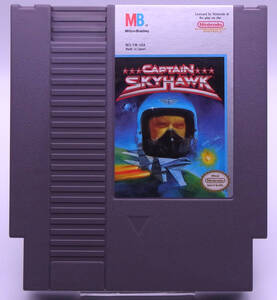 ★中古 NES CAPTAIN SKYHAWK キャプテンスカイホーク 北米版 国内未発売 レア