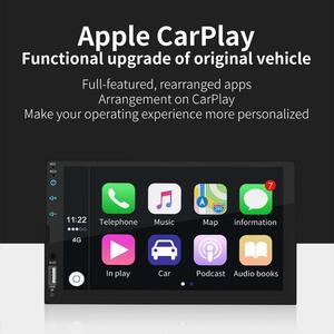 7インチ2 DINラジオ車 CARPLAYタッチスクリーンステレオFMラジオBLUETOOTH MP5アンドロイド/IOSミラー接続