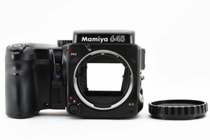 希少美品☆マミヤ Mamiya 645 PRO ボディ MAMIYA ワインダーグリップ 中判カメラ