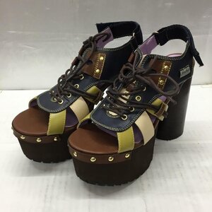 YOSUKE 24.5cm ヨースケ サンダル サンダル 2601028 厚底 プラットフォーム 24.5cm Sandals 10109204