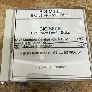 ■ HIPHOP,R&B BIG MIKE - EXCLUSIVE RADIO EDITS シングル,RARE CD 中古品