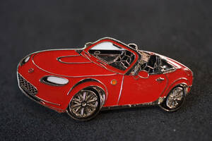 □ MAZDA ピンバッジ MX-5 Red W38mm Rcitys マツダ ロードスターMAZDA MX5 miata ロードスター ミアータ ユーロピンズコレクション