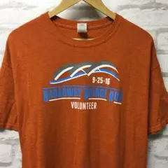 USA古着　BROADWAY BRIDGE RUN プリントTシャツ　サイズXL