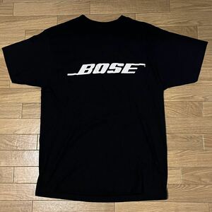 希少 90s 90年代 ヴィンテージ Bose ボーズ 企業物 Tシャツ XL アメリカ製 USA製 ブラック 音響機器メーカー ロゴプリント シュプリーム 