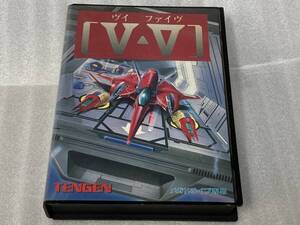 ●MEGA DRIVE/メガドライブ/ROMカセット●TENGEN●T-48173●シューティング●ヴイ ファイヴ/V・V●中古●