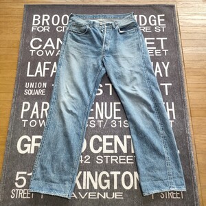 FULLCOUNT（フルカウント）1341(0105)“Dartford(Wide Denim)”13.7オンスデニムFL-1341(0105) 美品 定価40,480円（税込）ユーズド加工