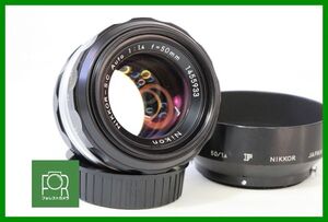 【同梱歓迎】実用■ニコン Nikon NIKKOR-S・C Auto 50mm F1.4■KKK1330