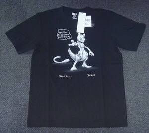 新品　ユニクロ　UT　ポケモン　ミュウツー　Mサイズ　黒　ブラック　Tシャツ　ダニエル・アーシャム　UNIQLO