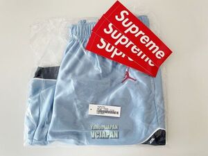 1円スタート 新品 国内正規品 24AW Supreme Jordan Warm Up Short Light Blue Nike シュプリーム Light Blue Medium M