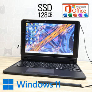 ★特別仕様★超美品 SSD128GB★Q509/VE Webカメラ TypeC 高解像度 Celeron N4000 Win11 MS Office 中古品 ノートパソコン★P82012