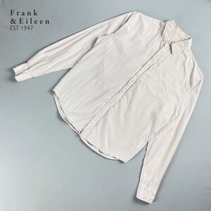 Frank＆Eileen フランク＆アイリーン 襟付きシャツ 長袖カットソー トップス メンズ グレー サイズXXS*SC1403