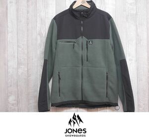 【新品:SALE】24 JONES BASE CAMP RECYCLED FLEECE JACKET - L - DAWN BLUE 正規品 スノーボード ミドルレイヤー アパレル パーカー