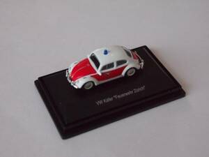 Schuco シュコー 1/87 VW フォルクスワーゲン Kafer (Polizei Bayreuth) 入手困難