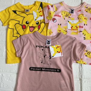 ポケットモンスター　ピカチュウ　半袖Tシャツ 80