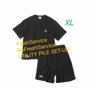 FreshService フレッシュサービス ReFresh!Service. UTILITY PILE SET-UP 　BLACK 　XL