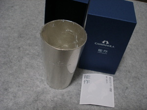 【非売品】　CITIZEN　CAMPANOLA( シチズン　カンパノラ )　能作（NOU SAKU）製　/　カップ・タンブラー・ビアカップ - 氷割