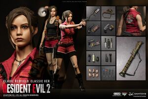 新品未開封 DAMTOYS DMS038 バイオハザード RE 2 クレア レッドフィール claire Redfield BIOHAZARD 1/6(検 ホットトイズ i8toys verycool)