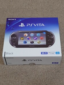 【新品未開封】PSVITA 本体　PCH-2000 ZA11　ブラック