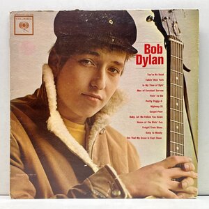 US初期プレス MONO モノラル GUARANTEED 2eyeラベル BOB DYLAN Same (Columbia CL 1779) ボブ・ディラン 1st デビューアルバム LP