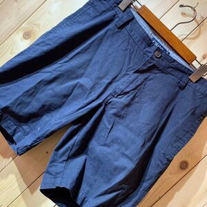 [KWT3352] CHAPS Ralph Lauren ハーフパンツ メンズ ネイビー 33 コン