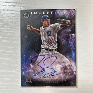 2016 Bowman Inception Beau Burrows auto